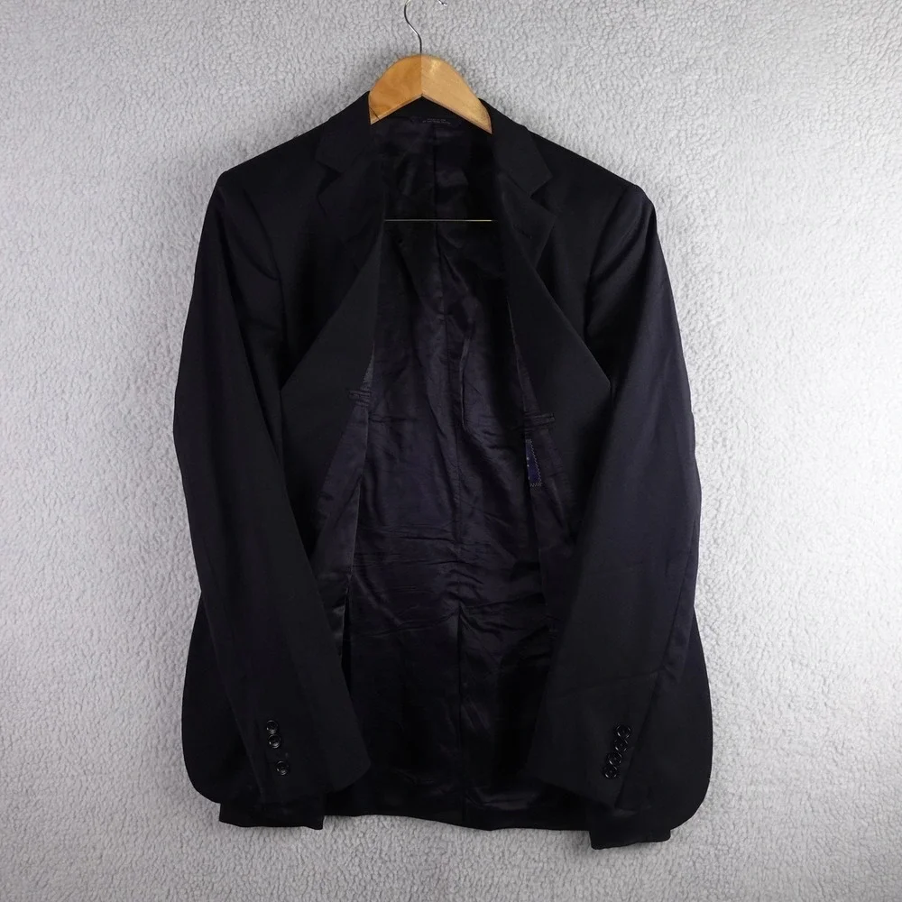 Brooks‎ Brothers 1818 Fitzgerald Blazer Navy Estrato Trabaldo Togna 41L Mens
